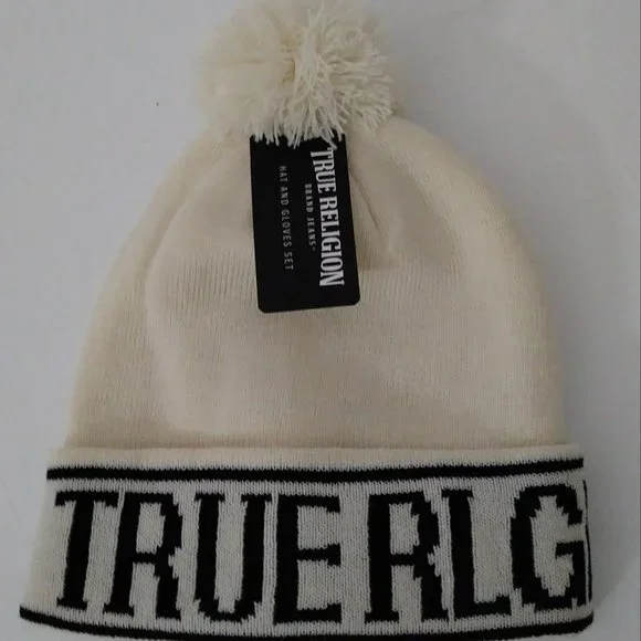 True Religion Accessories True Religion Hat And Gloves Set